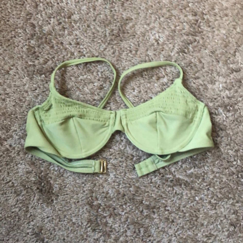 Green Bikini Top